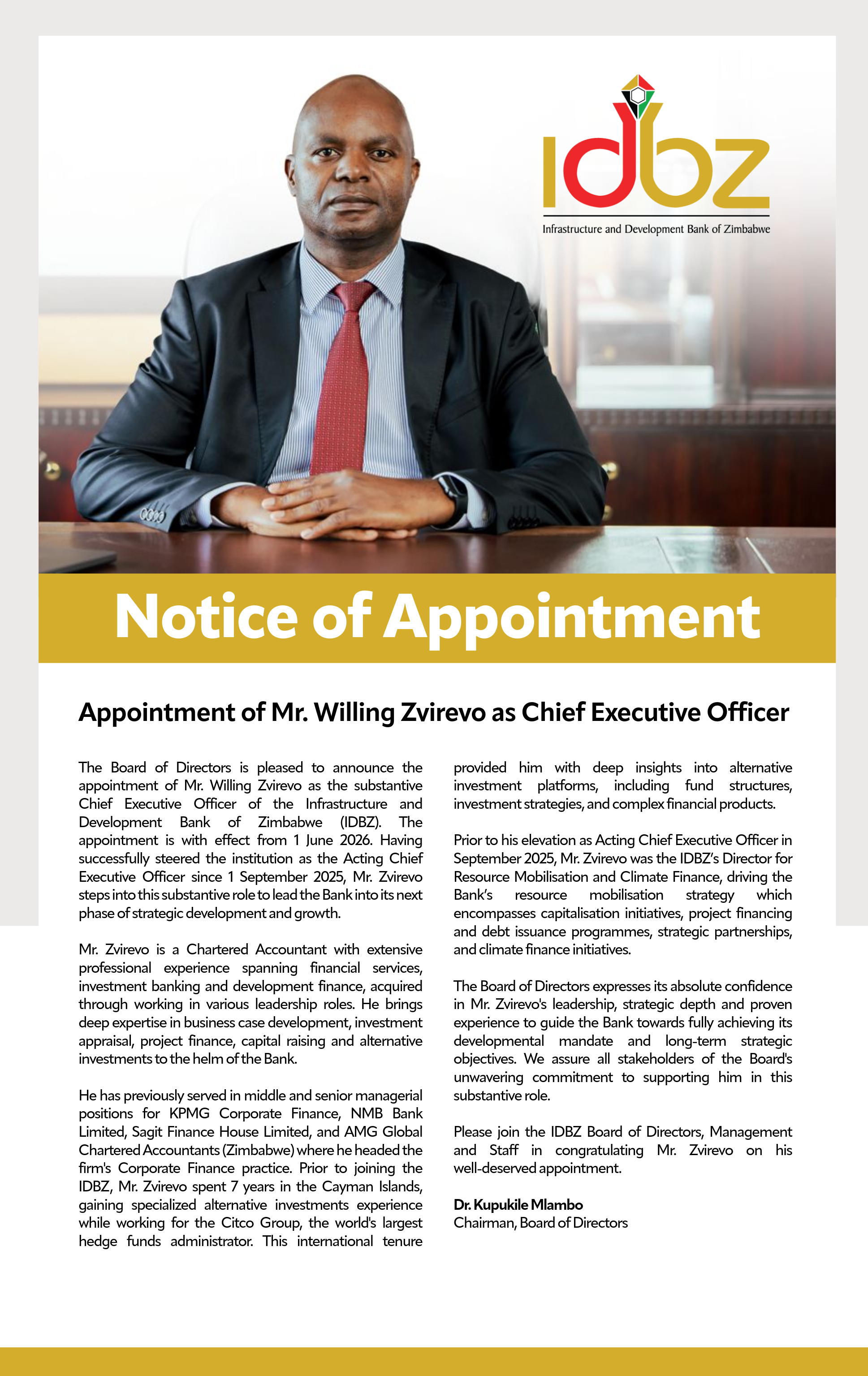 notice